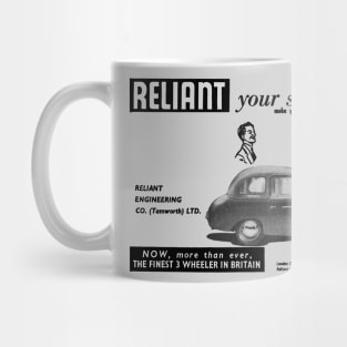 RELIANT THREE-WHEELER - advert Mug